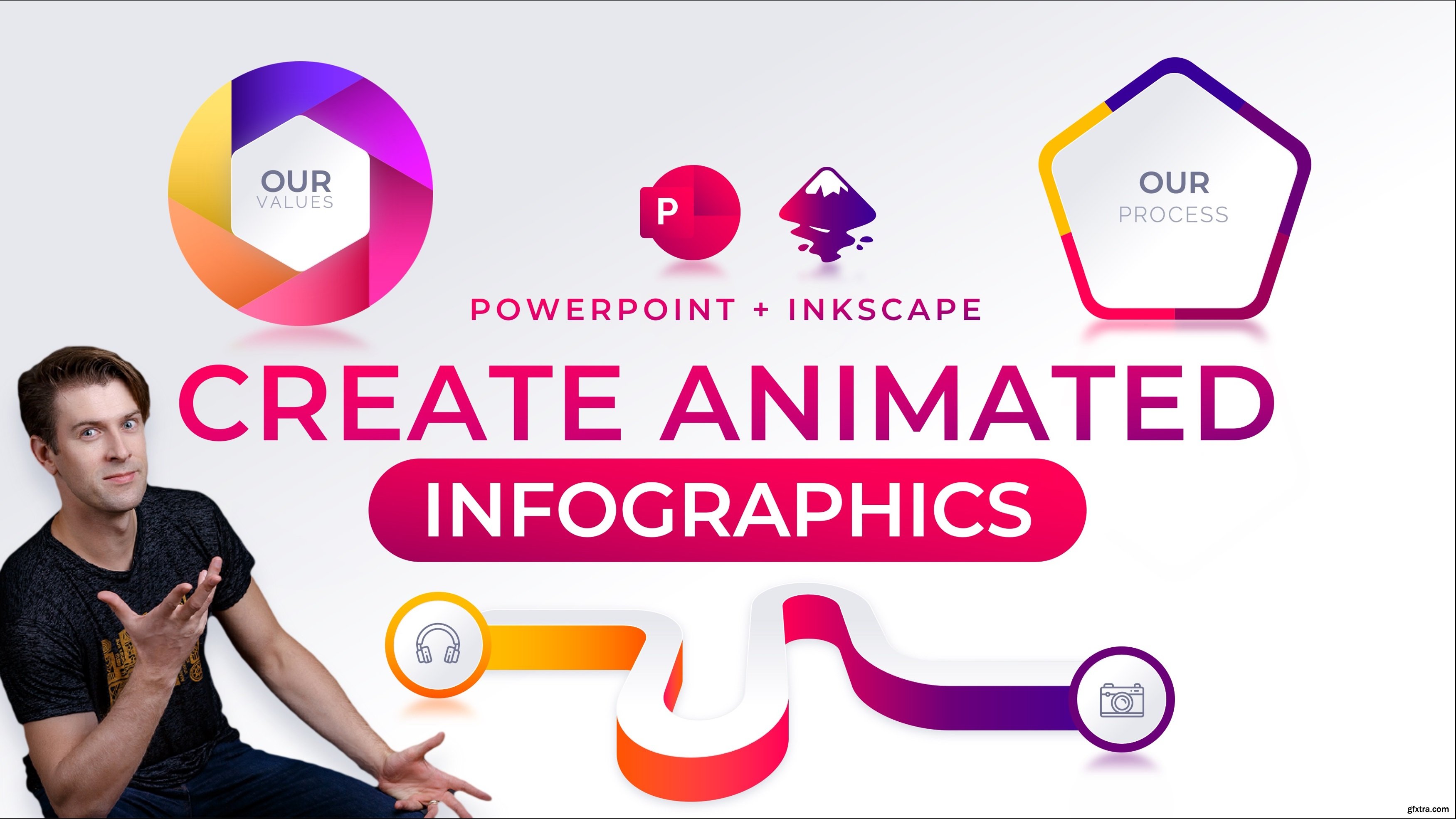 PowerPoint + Inkscape: Create Animated Infographics » GFxtra