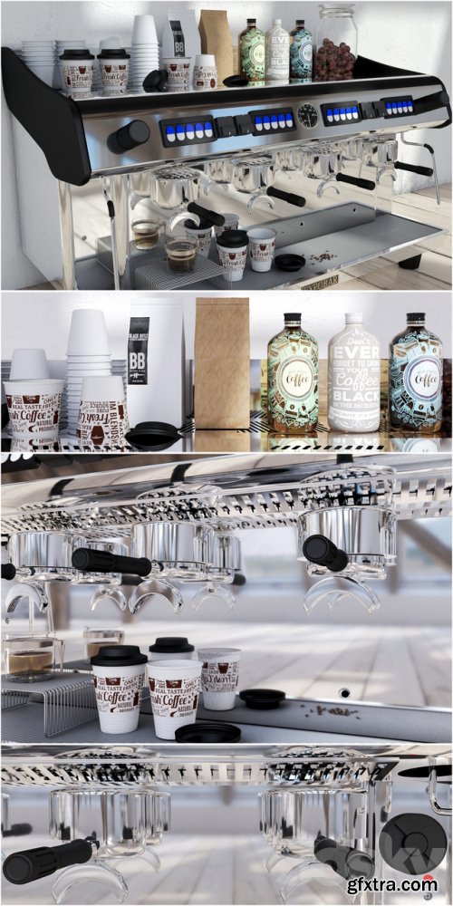 Expobar 4 Group Megacrem Coffee Machine