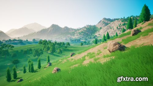 Unreal Engine - Stylescape - Stylized Environment Kit 