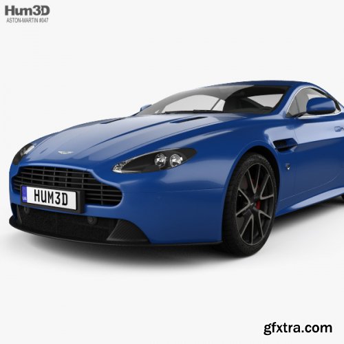 Aston Martin V8 Vantage S 2015 3D model