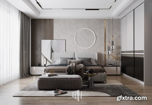 Modern Style Bedroom 639