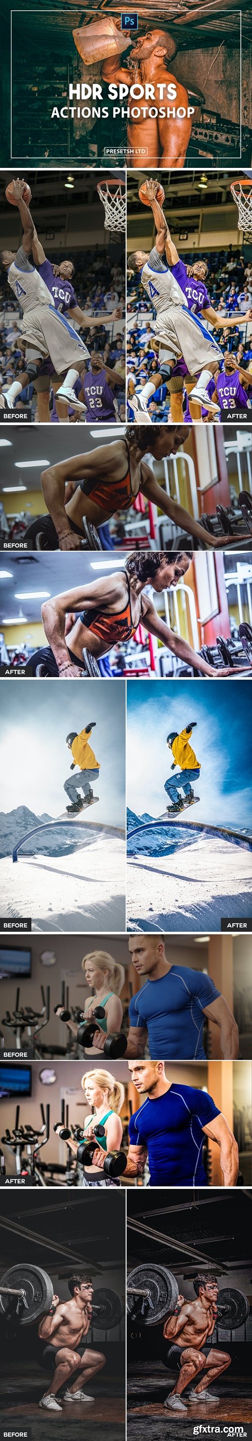 Sports Photoshop Actions
