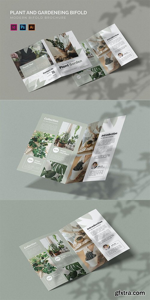 Plant And Gardening - Bifold Brochure Plant And Gardening - Bifold Brochure