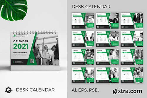Desk Calendar 2021 NPY3WDF