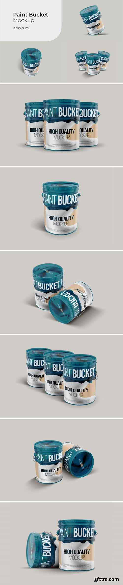 Paint Bucket Mockup