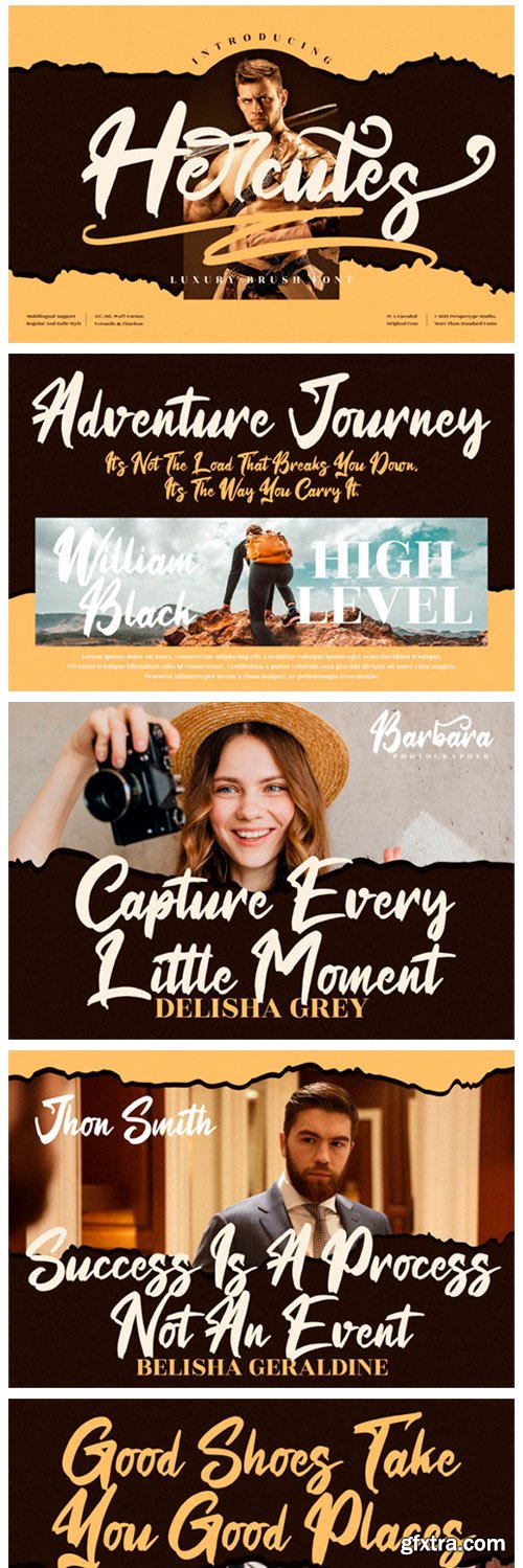 Hercutes Font Hercutes Font