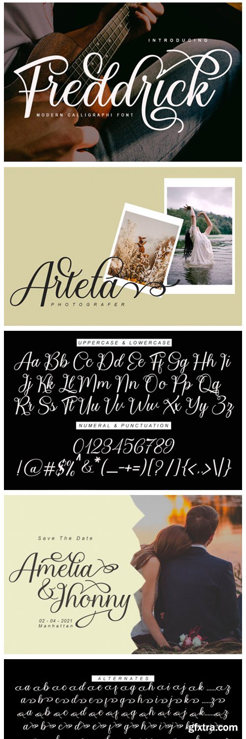 Freddrick Font Freddrick Font