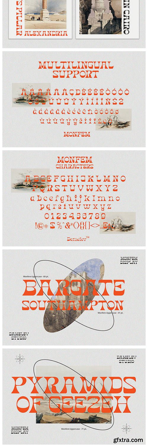 Monfem Font Monfem Font