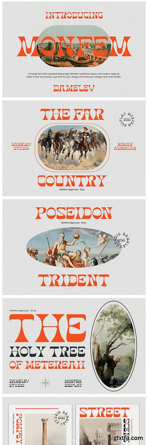 Monfem Font Monfem Font
