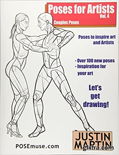 Poses for Artists - Couples Poses: An essential reference for figure drawing and the human form (Inspiring Art and Artists)