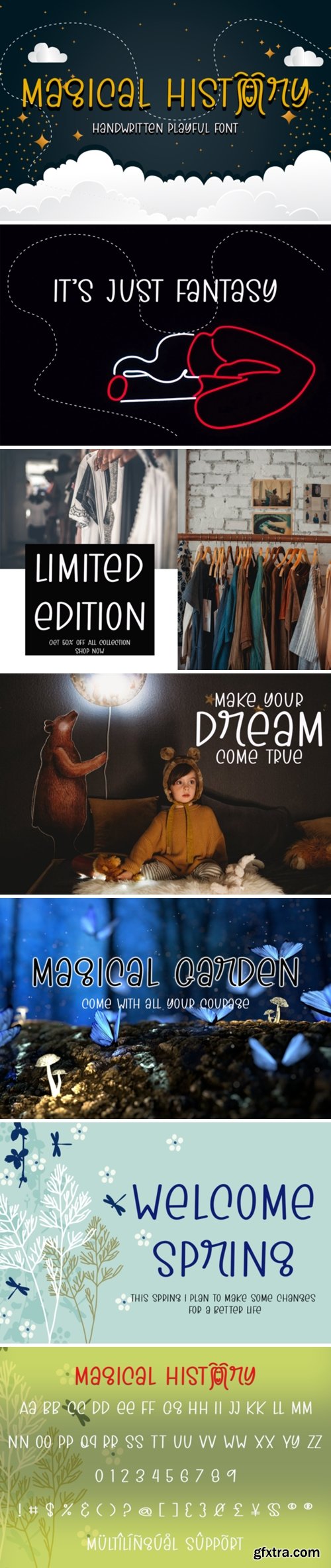 Magical History Font