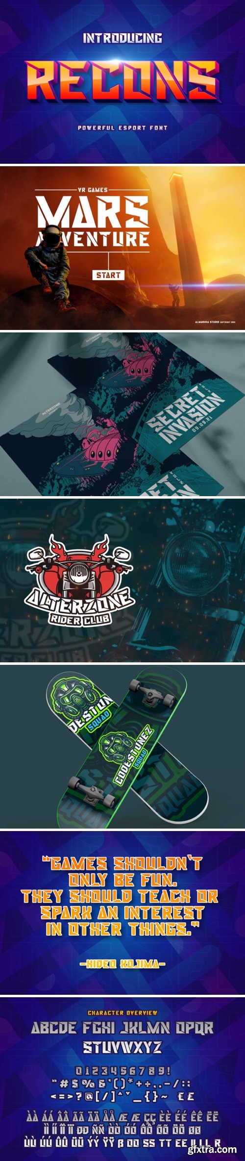 Rekons Font