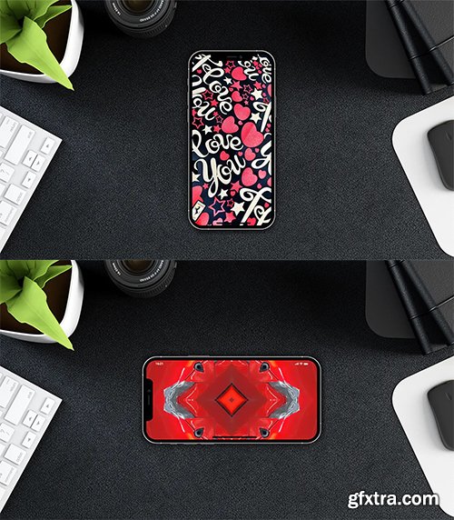 iPhone 12 PSD Mockups with Background iPhone 12 PSD Mockups with Background