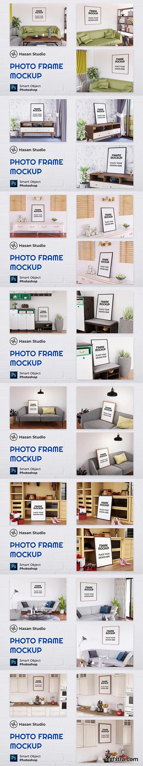 Blank Photo Frame Mockup - Nuzie