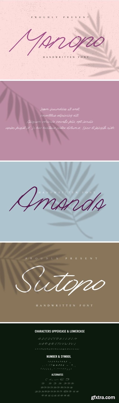 Manopo Font