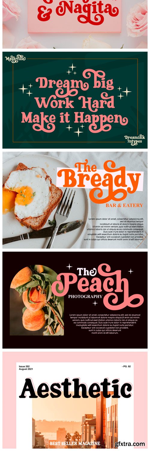 Mashville Font Mashville Font