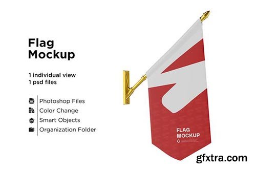 Flag mockup