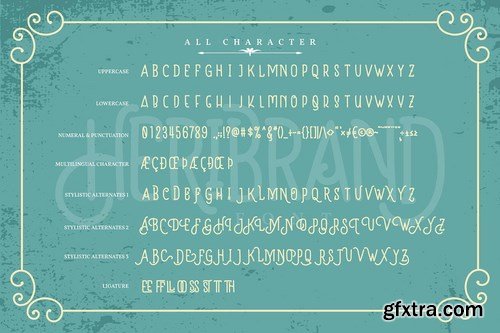 Heribrand Classic Vintage Font