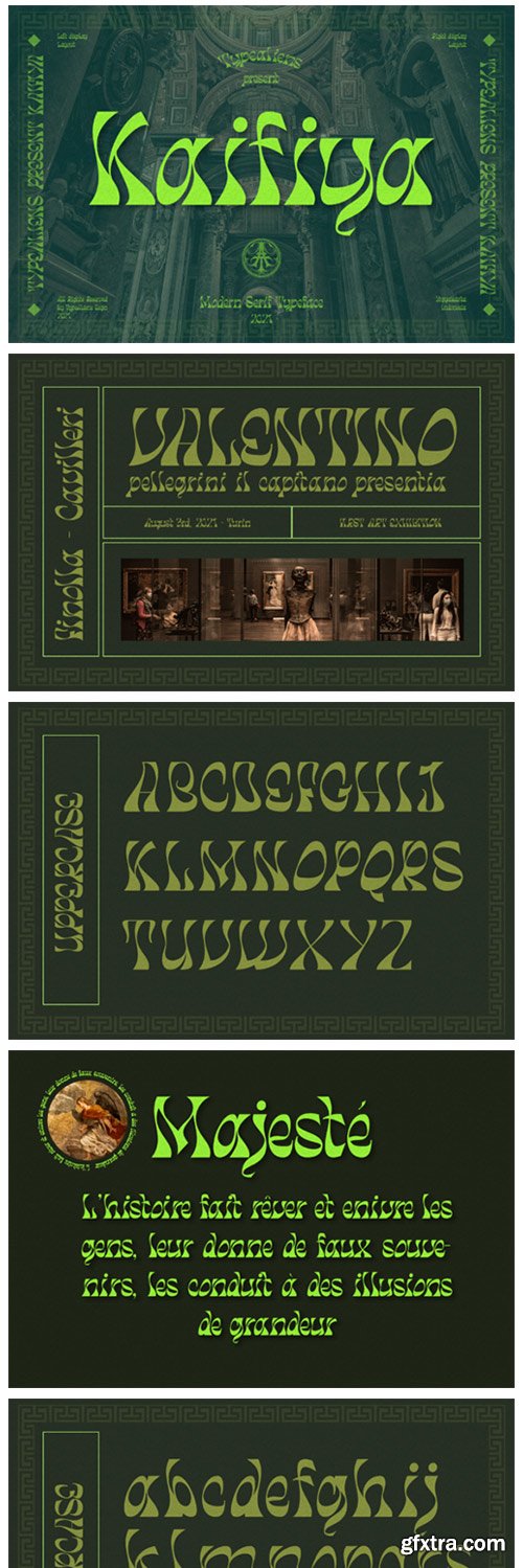 Kaifiya Font Kaifiya Font
