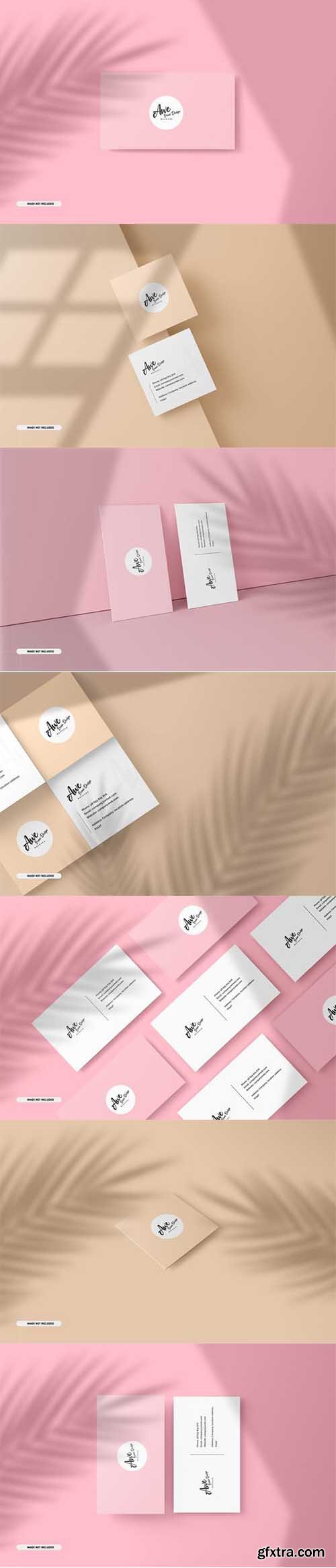 Business card mockup