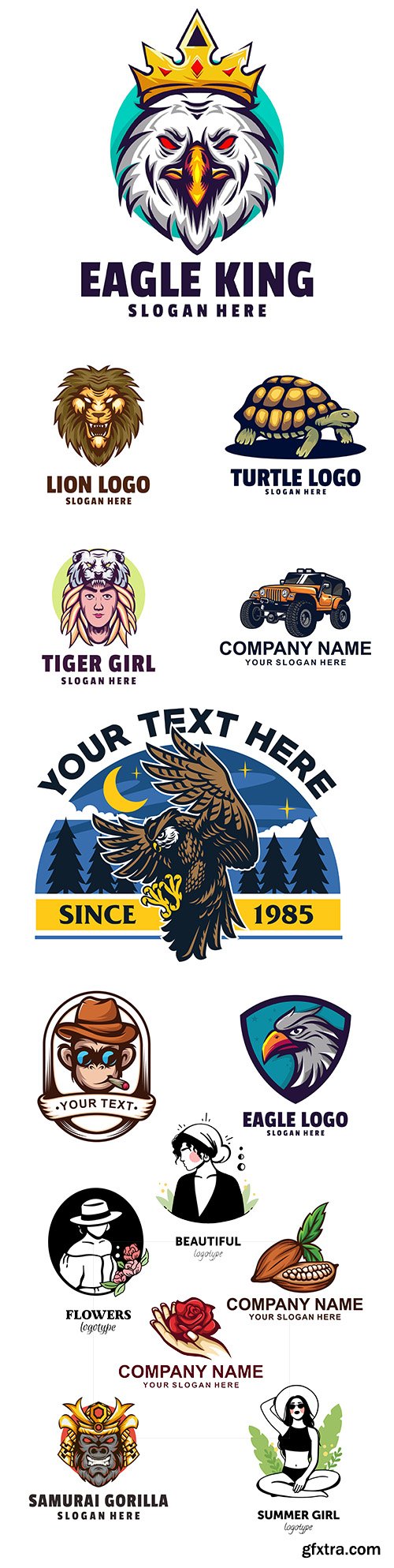 Brand name company business corporate logos design 26
