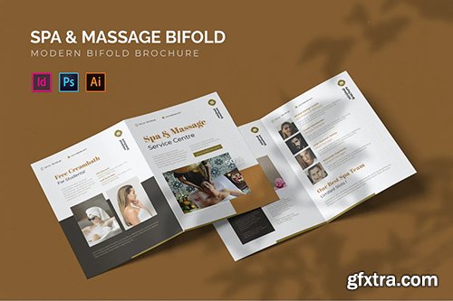 Spa & Massage - Bifold Brochure Spa & Massage - Bifold Brochure