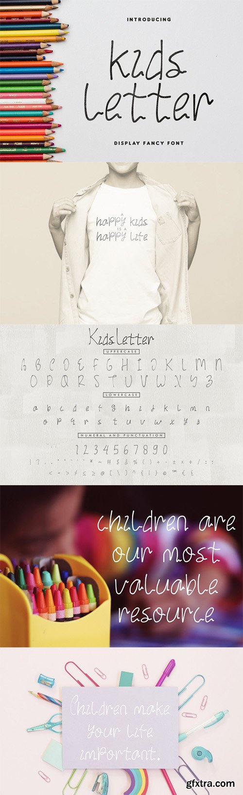 Kids Letter Font 