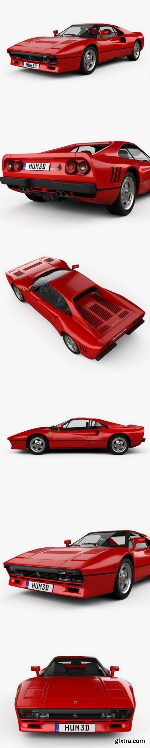 Ferrari 288 GTO 1984 3d Model