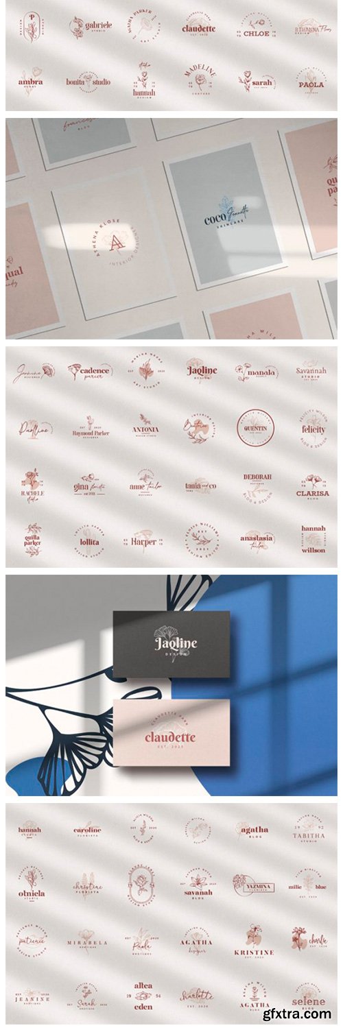 100 Logo Templates