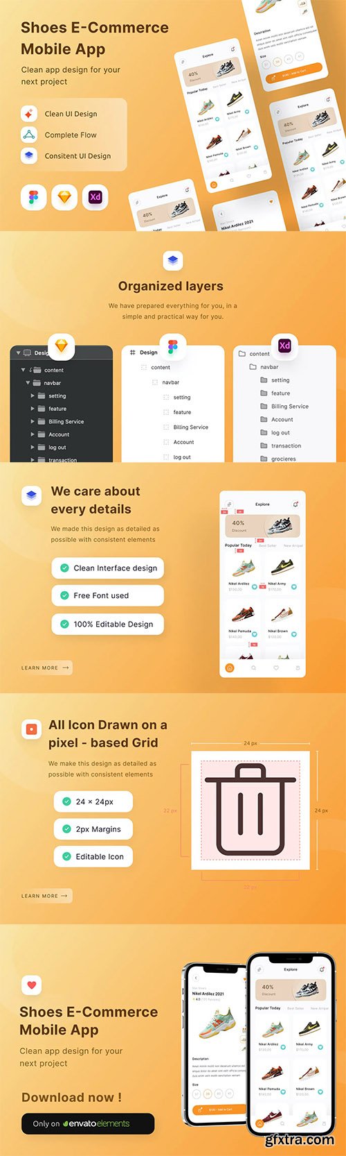 Shoes E-Commerce Mobile App Shoes E-Commerce Mobile App