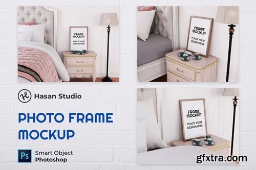 Blank Photo Frame Mockup - Nuzie