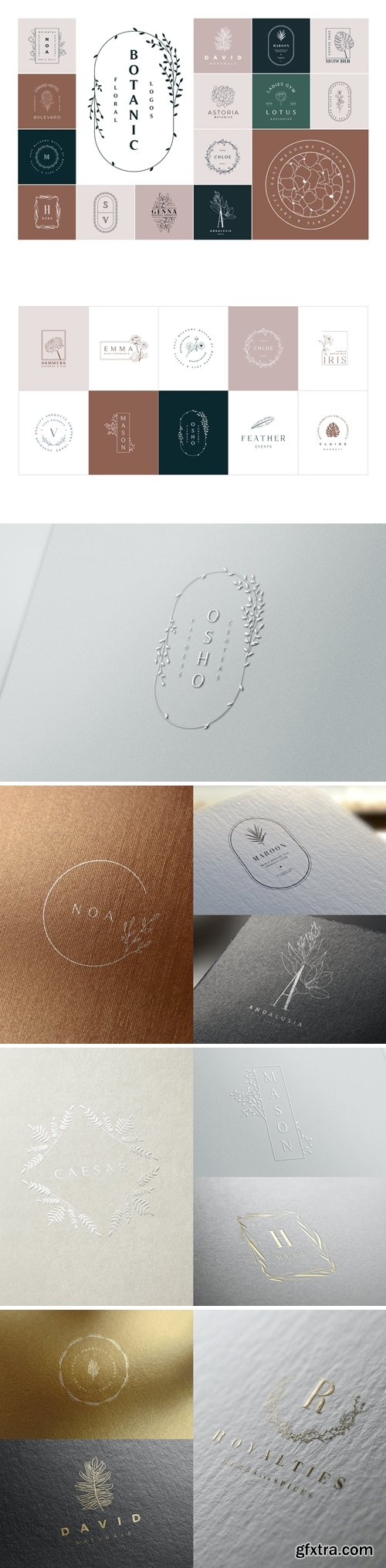 50 Botanical & Floral Logos