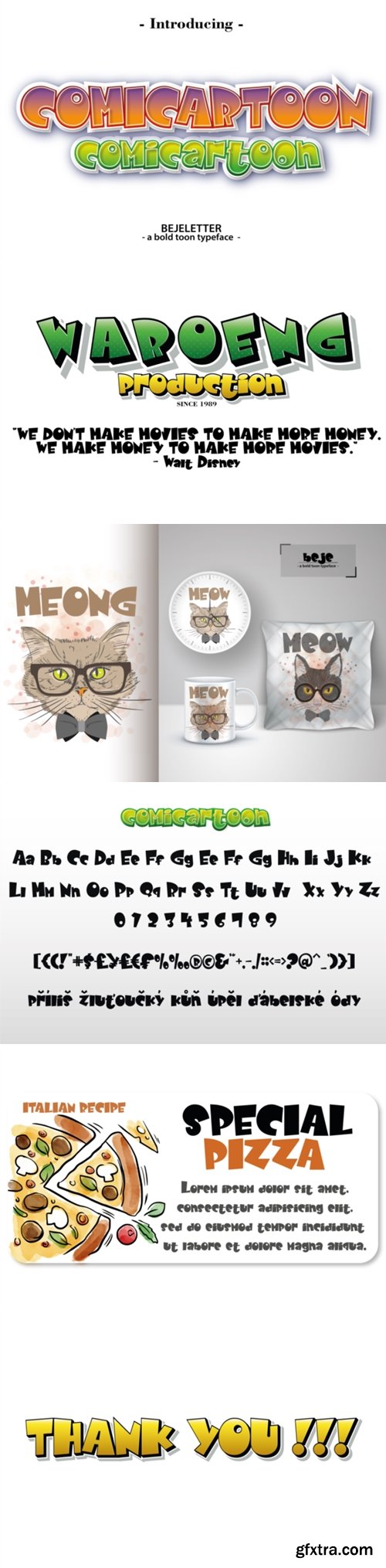 Comicartoon Font