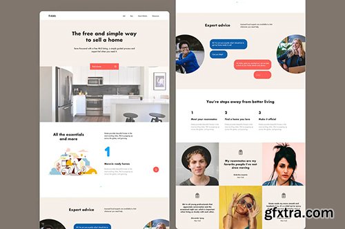 Real Estate Landing Page