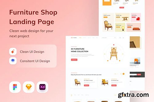 Furniture Shop Landing Page