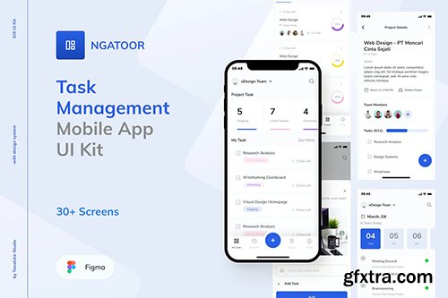 Ngatoor - Task Management UI Kit