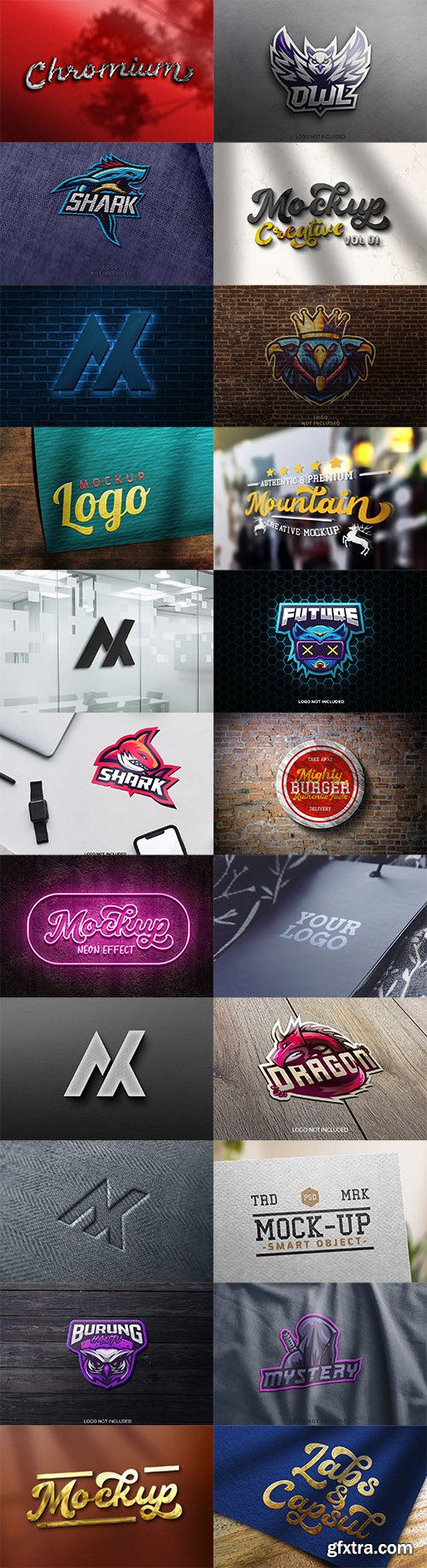 Logo Mockups Pack Logo Mockups Pack