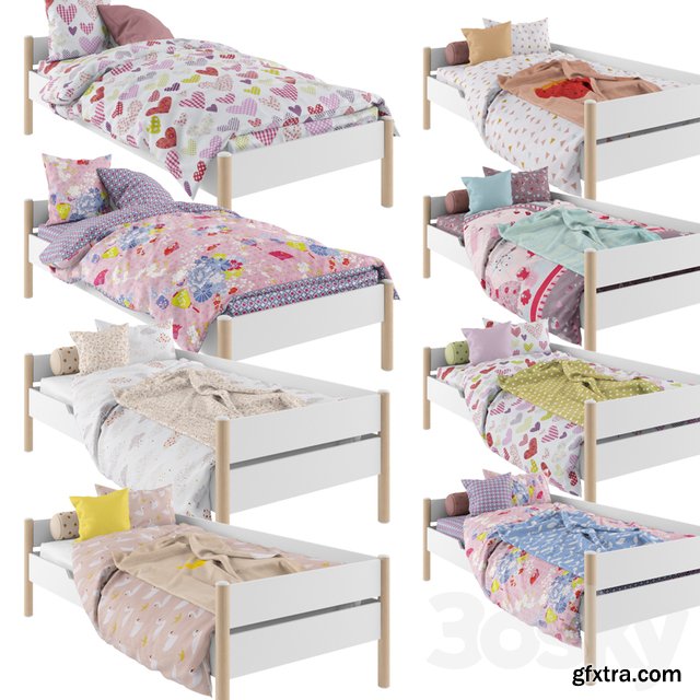 Bed linen for the girl 01 » GFxtra