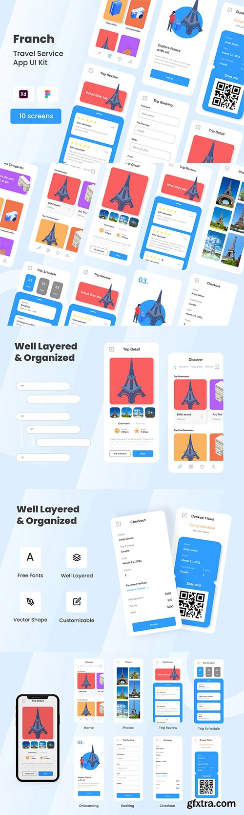 Franch - Travel Service Mobile App Franch - Travel Service Mobile App