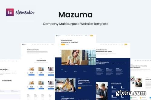 ThemeForest - Mazuma v1.0.0 - Business Elementor Template Kit - 31285704