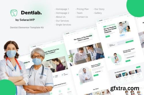 ThemeForest - Dentlab v1.0.2 - Health & Medical Elementor Template Kit - 31521972