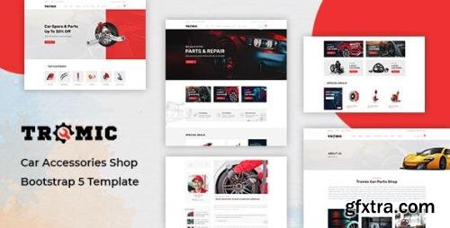 ThemeForest - Tromic v1.0 - Car Accessories Shop Bootstrap 5 Template - 31636168