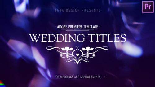 Videohive - Modern Wedding Titles - Premiere Pro | Mogrt