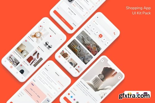 Shopping App UI Kit Pack