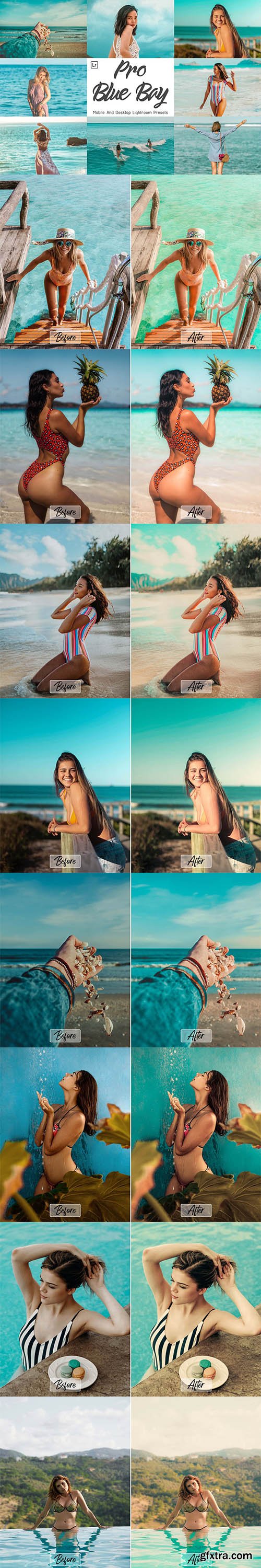 CreativeMarket - 10 ProBlue Bay Mobile & Lightroom 5955233