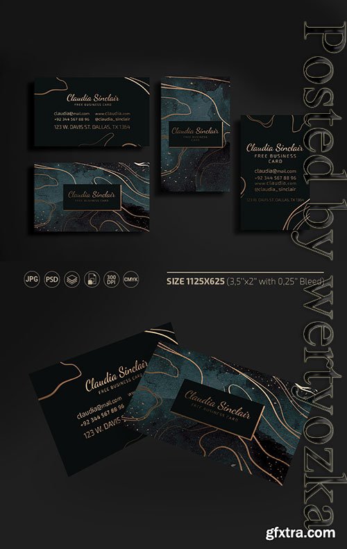 Luxury business card templates Luxury business card templates