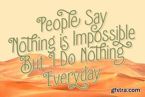 CM - Candleton - Display Font 6088936