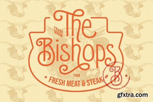 CM - Candleton - Display Font 6088936