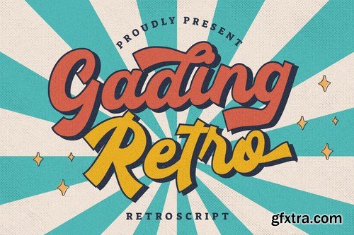 CM - Gading Retro Retro Script 6100535