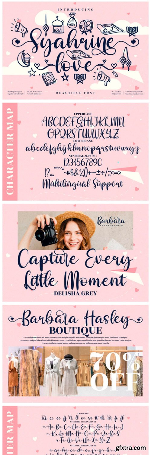 Syahrine Love Font Syahrine Love Font